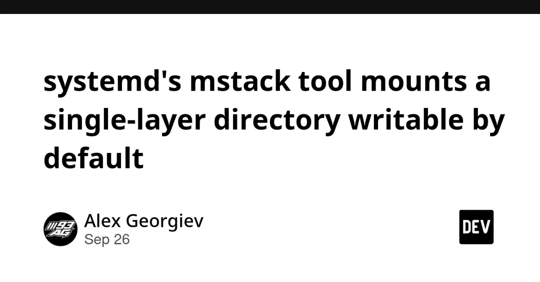 systemd mstack: оверлеи через симлинки, но есть подвох