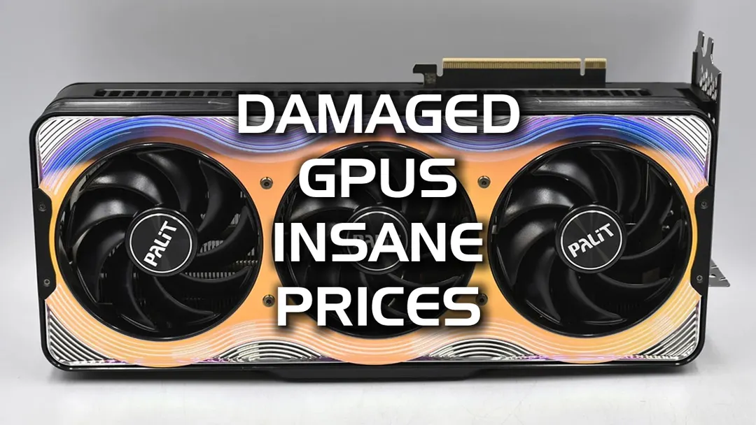 Повреждённые RTX 5090 продают в Британии дороже £4000
