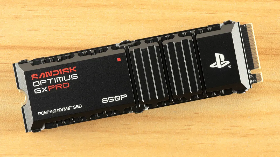 Обзор Sandisk Optimus GX Pro 850P: SSD для PS5 на базе WD Black SN850X