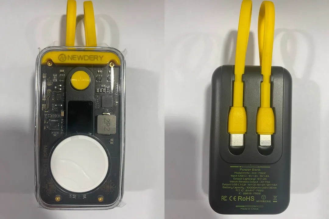 CPSC отозвала 21 380 пауэрбанков NEWDERY ZHX-PB22 из-за возгораний