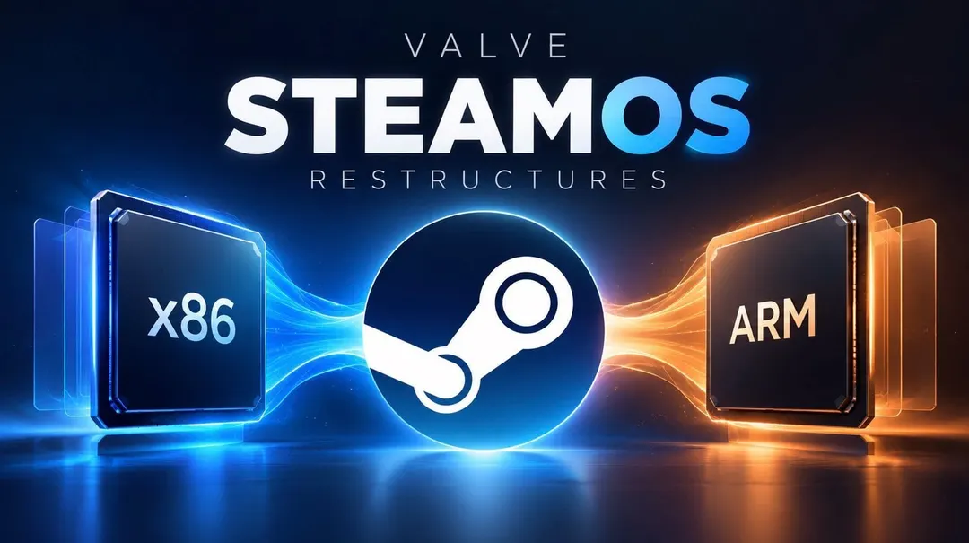 Valve разделила SteamOS на сборки для x86 и ARM