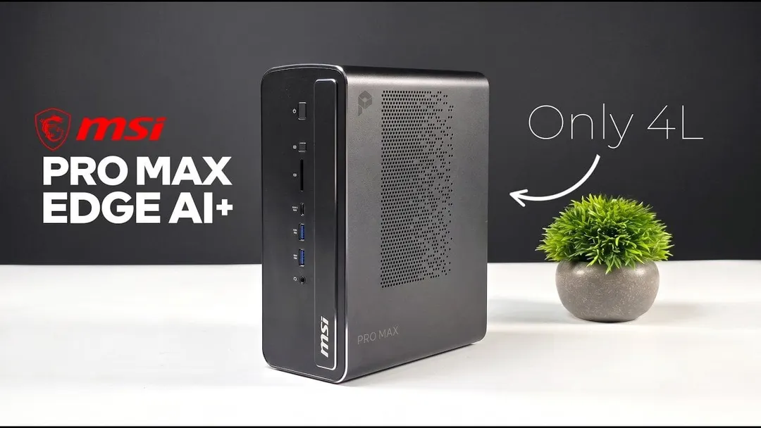 MSI Pro Max Edge AI+: мини-ПК с Radeon 8060S и 96 ГБ VRAM