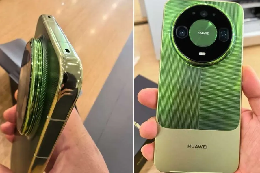 Живые фото Huawei Mate 90 раскрыли зелёный дизайн до анонса
