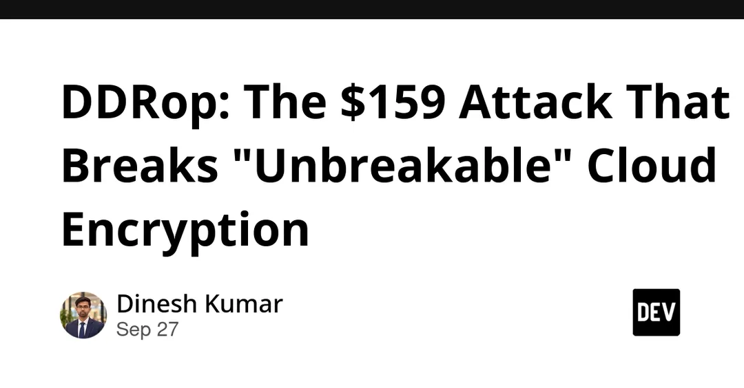 DDRop: атака за $159 обходит шифрование памяти Intel TDX и AMD SEV-SNP