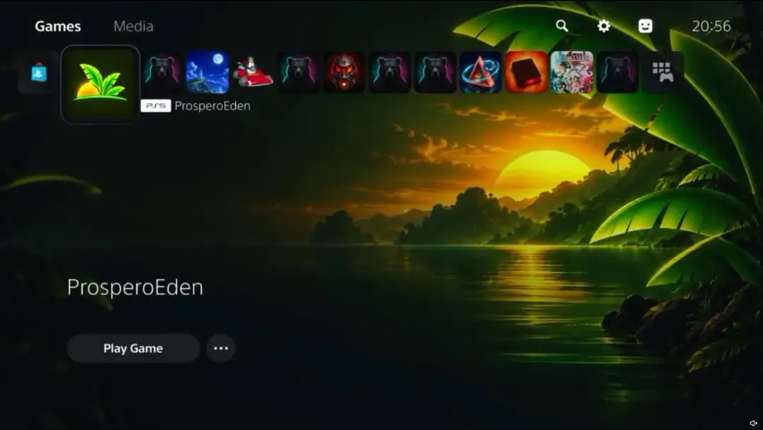 ProsperoEden запускает игры Nintendo Switch на взломанных PS5