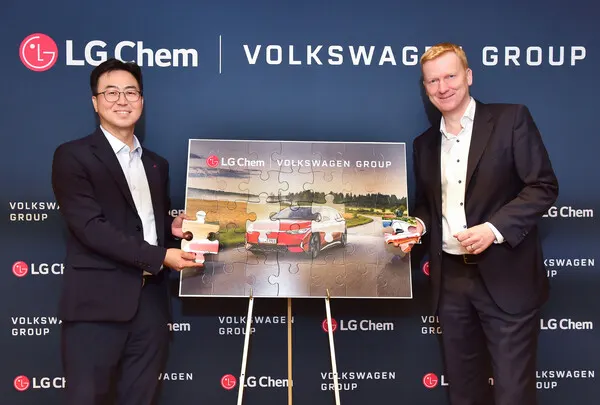 LG Chem и Volkswagen подписали MOU по материалам для будущих авто