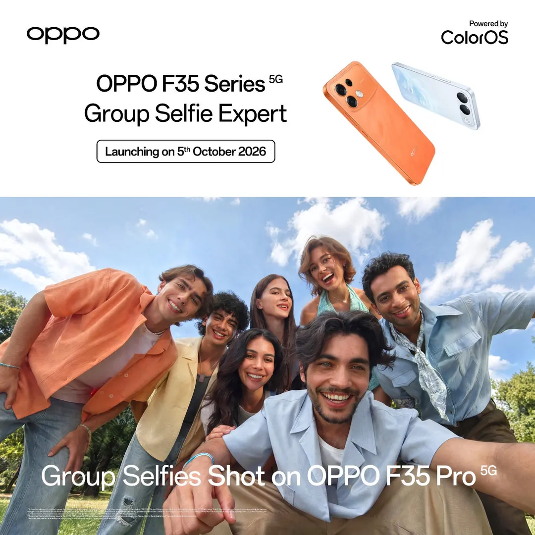 Oppo F35 выйдет в Индии 5 октября с 50-Мп ультраширокой фронталкой