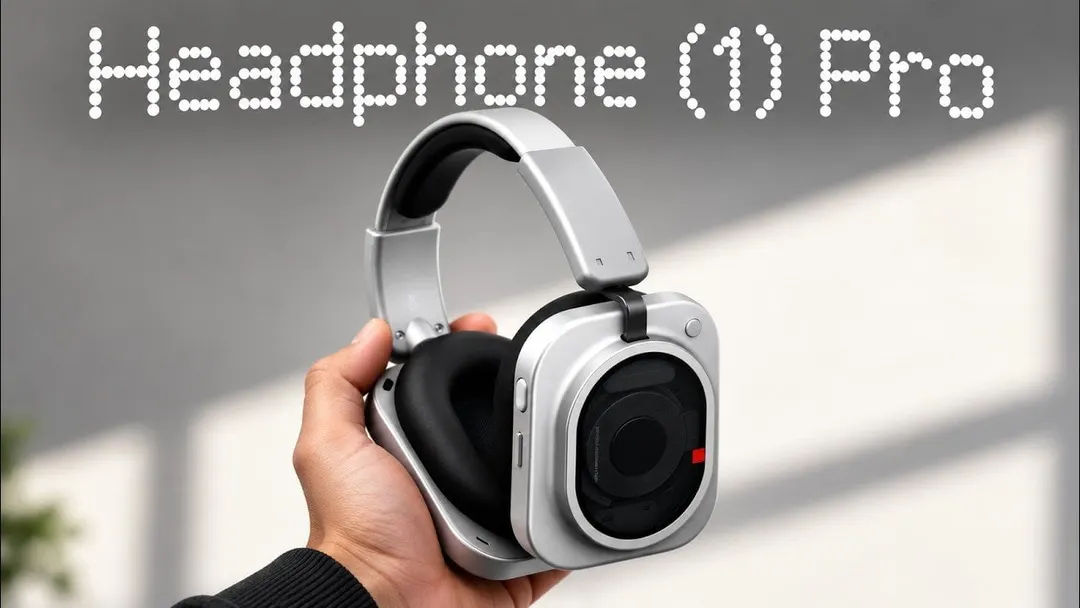 Утечка: Nothing Headphone (1) Pro получили тройную систему драйверов