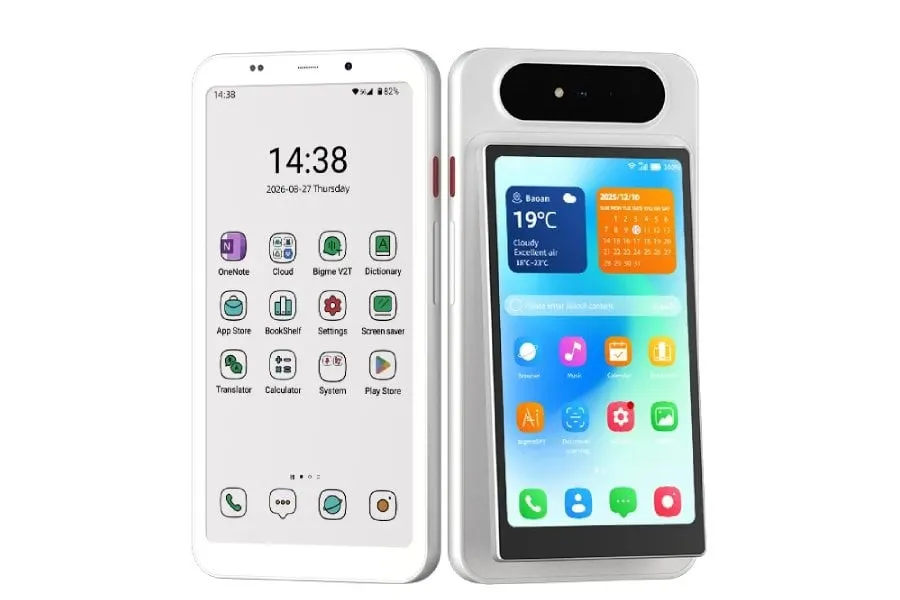 Bigme HiBreak Dual 3: первый e-ink смартфон с 85 FPS и съёмным LCD-экраном