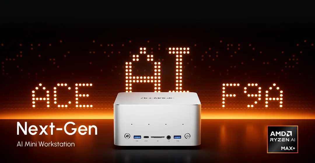 ACEMAGIC выпустила мини-ПК F9A на Ryzen AI Max+ Pro 495 за $6499