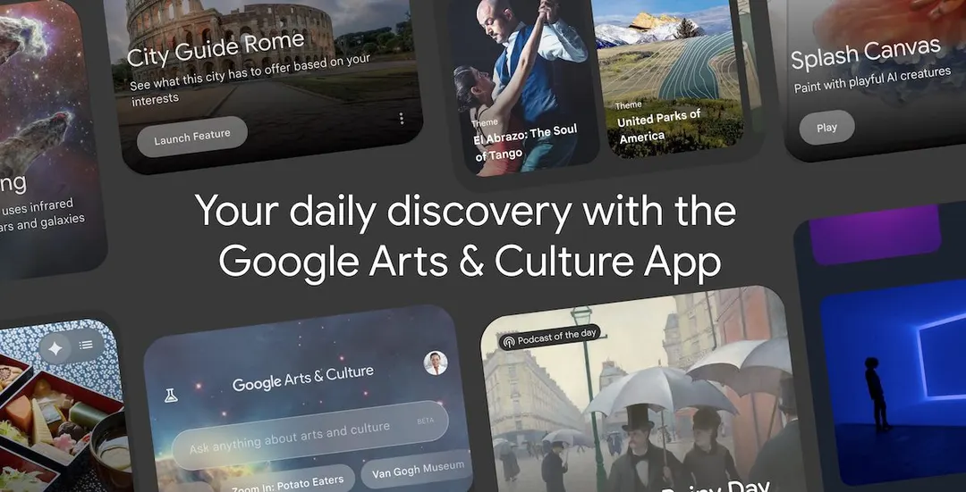 Google Arts & Culture к 15-летию получил ИИ-поиск и диалоги с историческими фигурами
