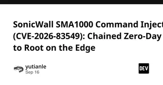 SonicWall SMA1000: цепочка уязвимостей CVE-2026-83549 даёт root на периметре