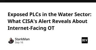 CISA предупредила о массовых атаках на PLC в водоканалах