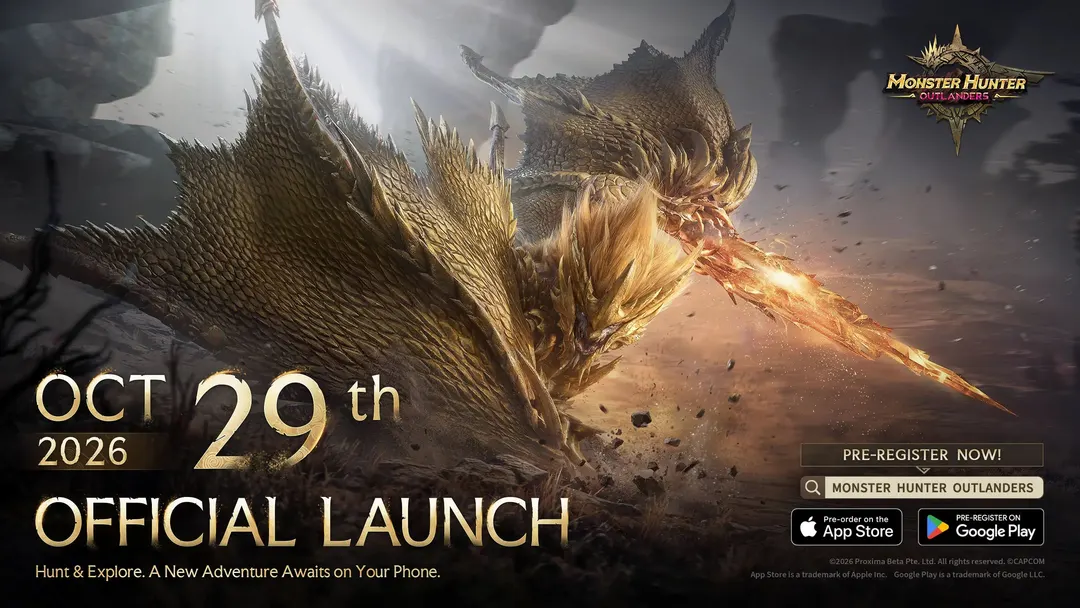 Monster Hunter Outlanders выйдет 29 октября на iOS и Android