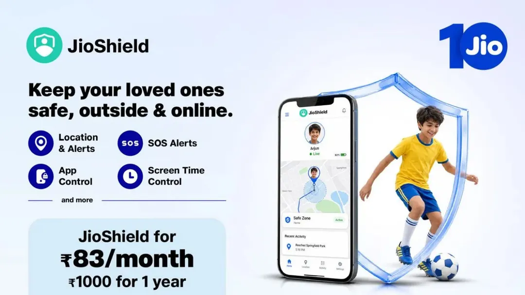 Jio запустила JioShield для защиты детей и пожилых от мошенников