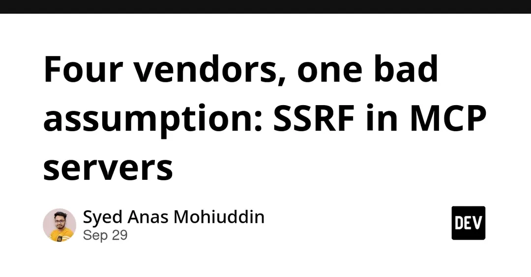 Исследователь нашёл SSRF-уязвимости в MCP-серверах Google, Anthropic, Microsoft и Weaviate