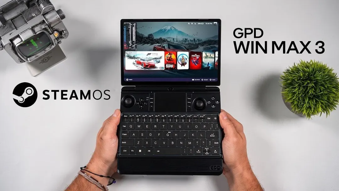 SteamOS на GPD Win Max 3 выдаёт 78 FPS в Cyberpunk 2077