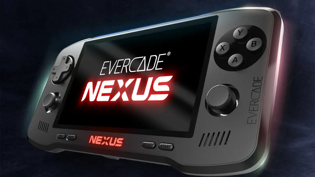 Evercade Nexus: портатив с двумя стиками и портами Banjo-Kazooie