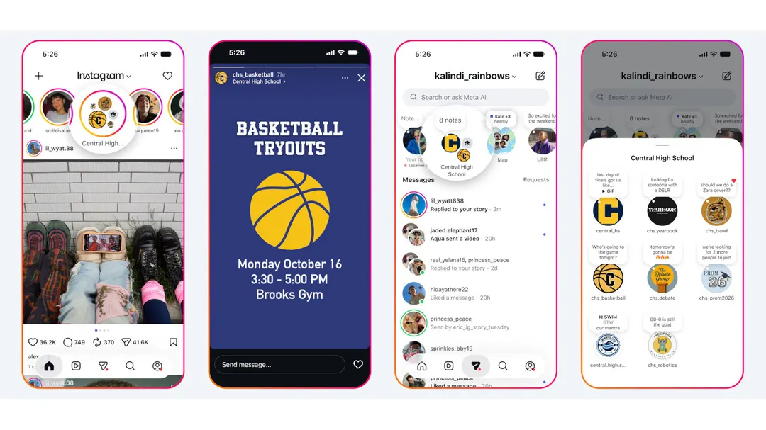 Instagram расширила возможности школ в программе School Partnership
