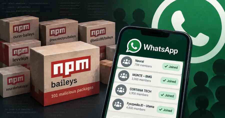 101 вредоносный npm-пакет добавлял разработчиков в WhatsApp-группы без согласия