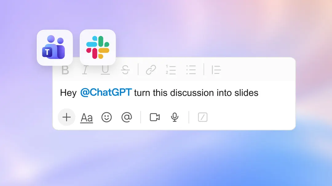OpenAI представила ChatGPT Spaces и интеграцию с Slack и Teams