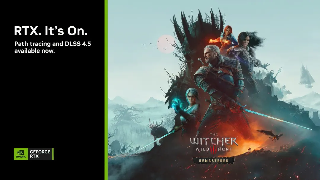 DLSS 5 в ремастере The Witcher 3 улучшает лица, но снижает производительность