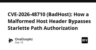 CVE-2026-48710 в Starlette: обход авторизации через Host-заголовок