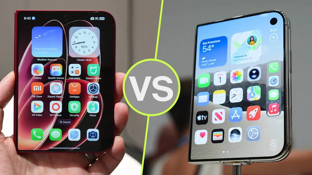 Xiaomi 18 Fold против iPhone Duo: легче, тоньше и с тройной камерой