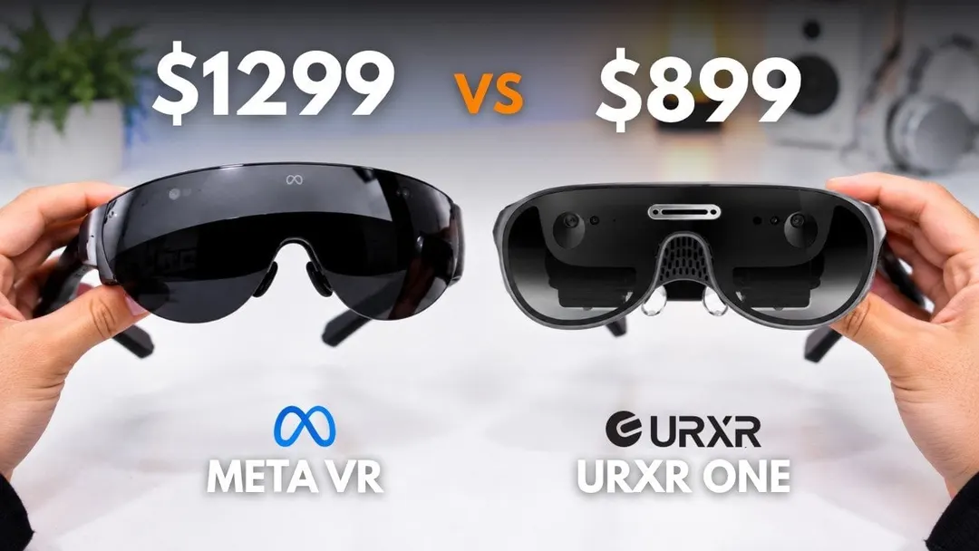 Meta VR Glasses против URXR One: $1299 за автономность и $899 за модульность