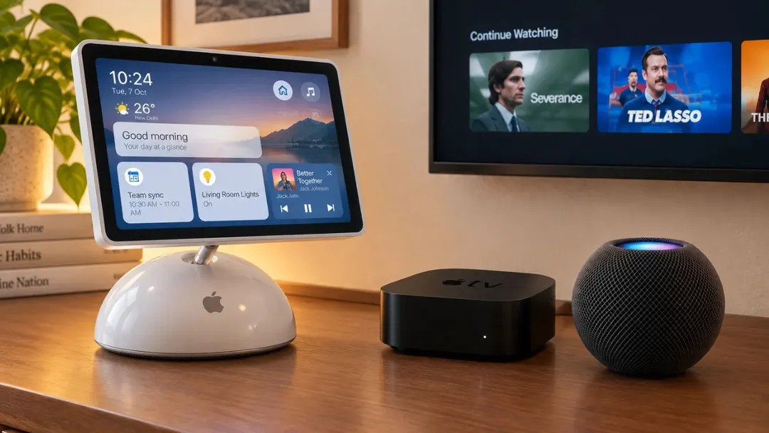 Apple 13 октября может представить умный дисплей-хаб, HomePod mini и Apple TV