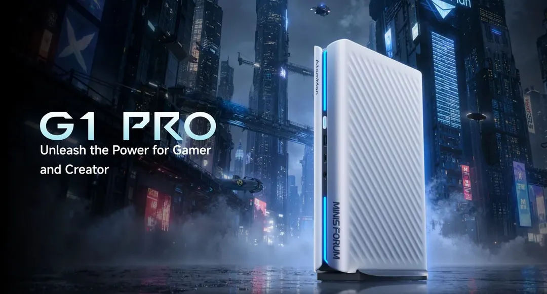 Minisforum выпустила AtomMan G1 Pro с Radeon RX 9060 XT за $1759