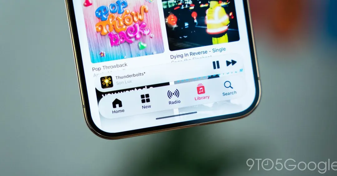 Apple Music 7.0 beta приносит дизайн Liquid Glass на Android