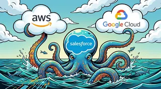 Salesforce расширяет интеграции с AWS и Google Cloud для ИИ-агентов