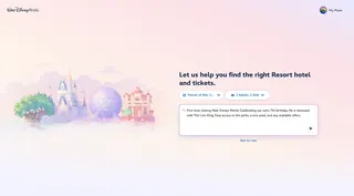 Disney запускает ИИ-помощника для бронирования в Walt Disney World