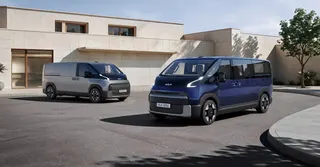 Kia представила электрический фургон PV7 на IAA Transportation