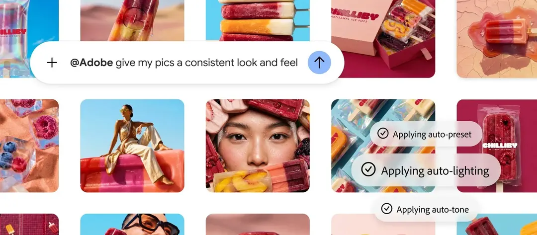 Adobe расширяет интеграцию Creative Cloud с ИИ-ассистентами Claude и Gemini