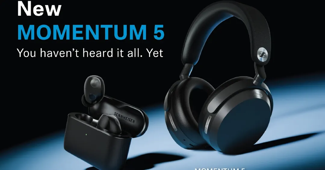 Sennheiser выпустила MOMENTUM 5 Wireless и True Wireless 5 в Индии