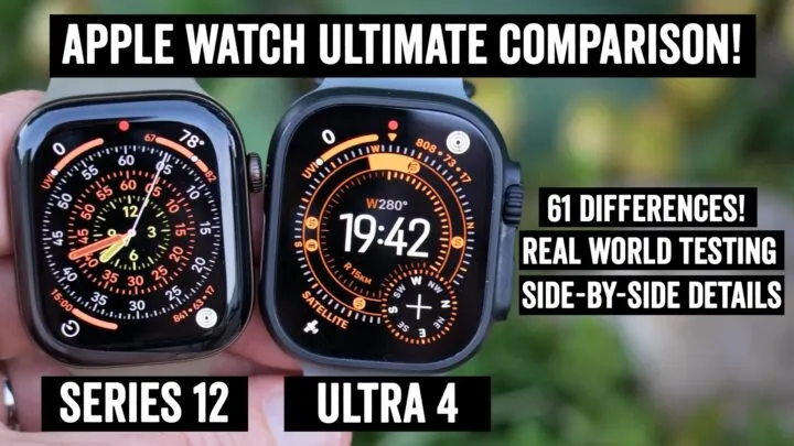 Сравнение Apple Watch Ultra 4 и Series 12: все различия