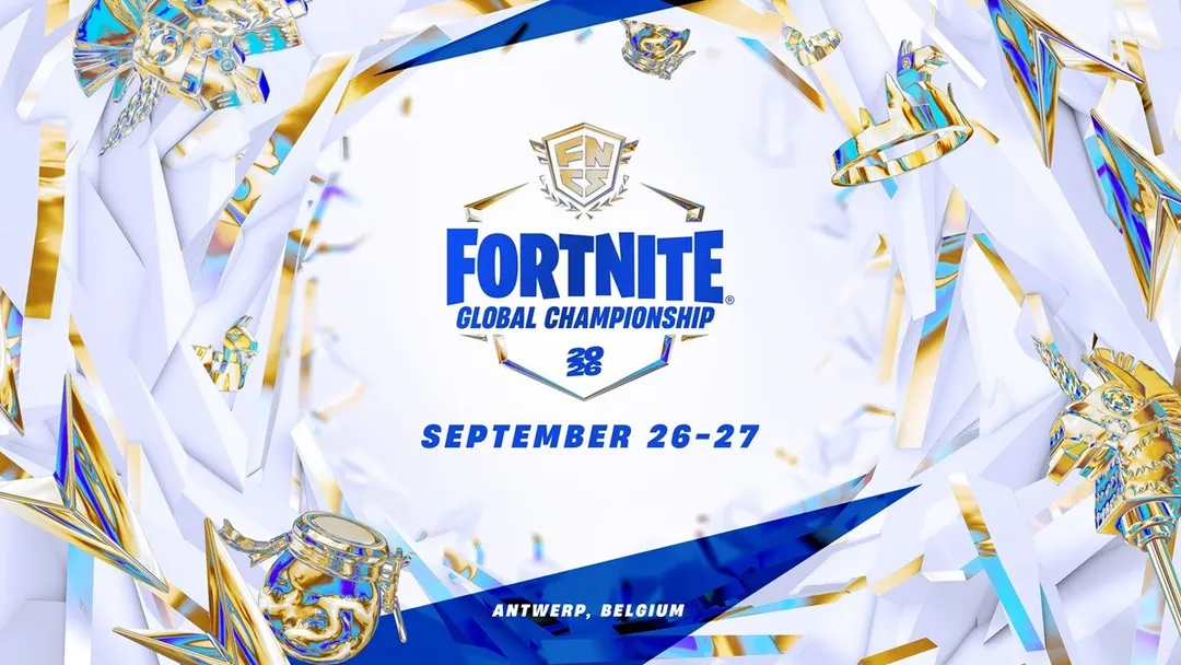 FNCS Global Championship 2026 по Fortnite пройдёт 26–27 сентября в Антверпене