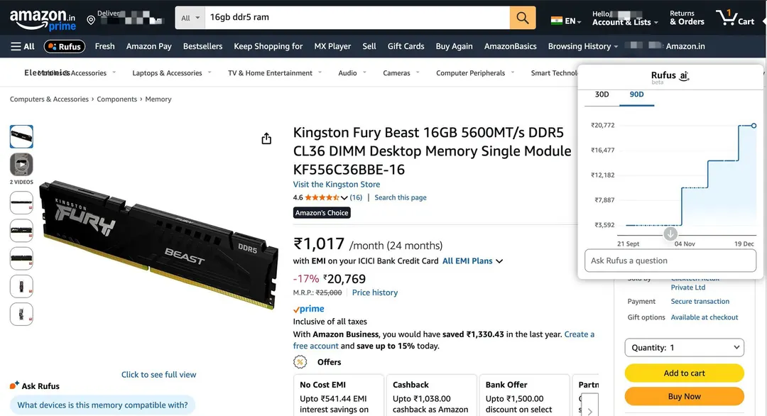 Цены на RAM, SSD и HDD резко выросли