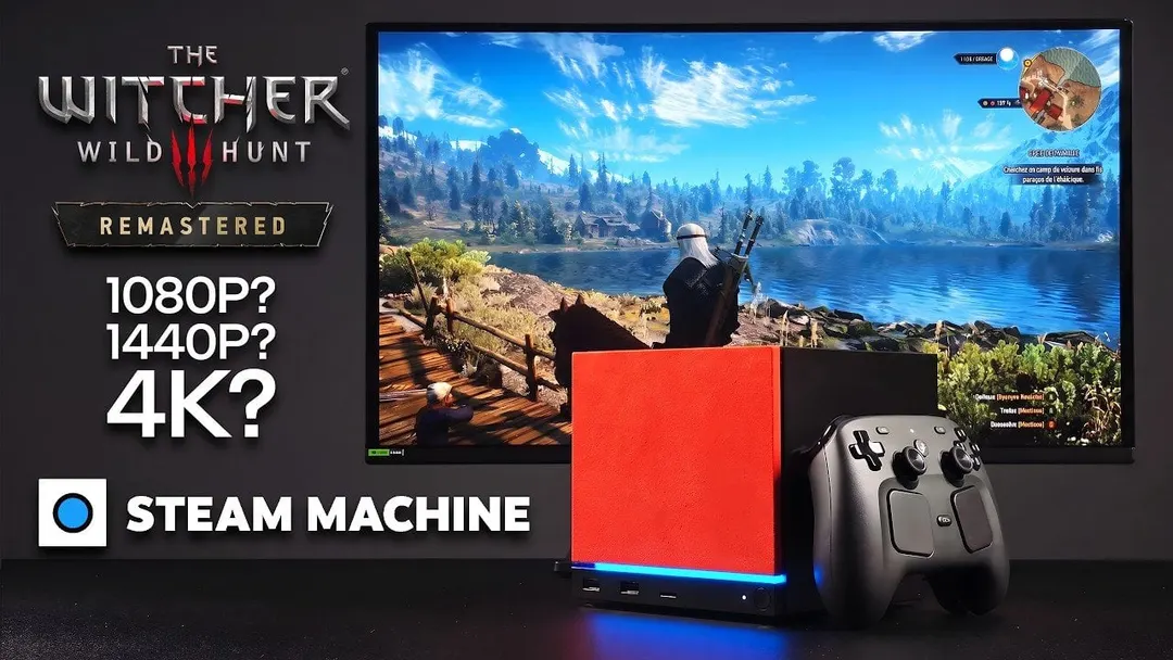 Steam Machine выдаёт 70 fps в The Witcher 3 Remastered только с FSR
