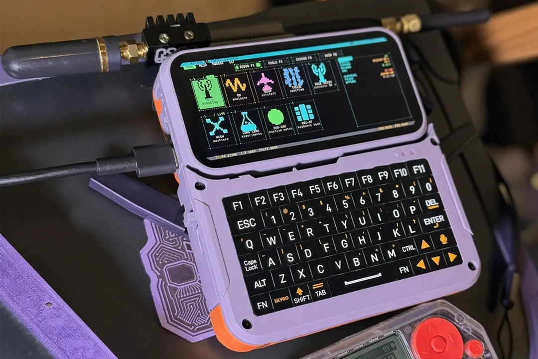 LakeShark превратил LilyGO T-Display P4 в портативный SDR-сканер