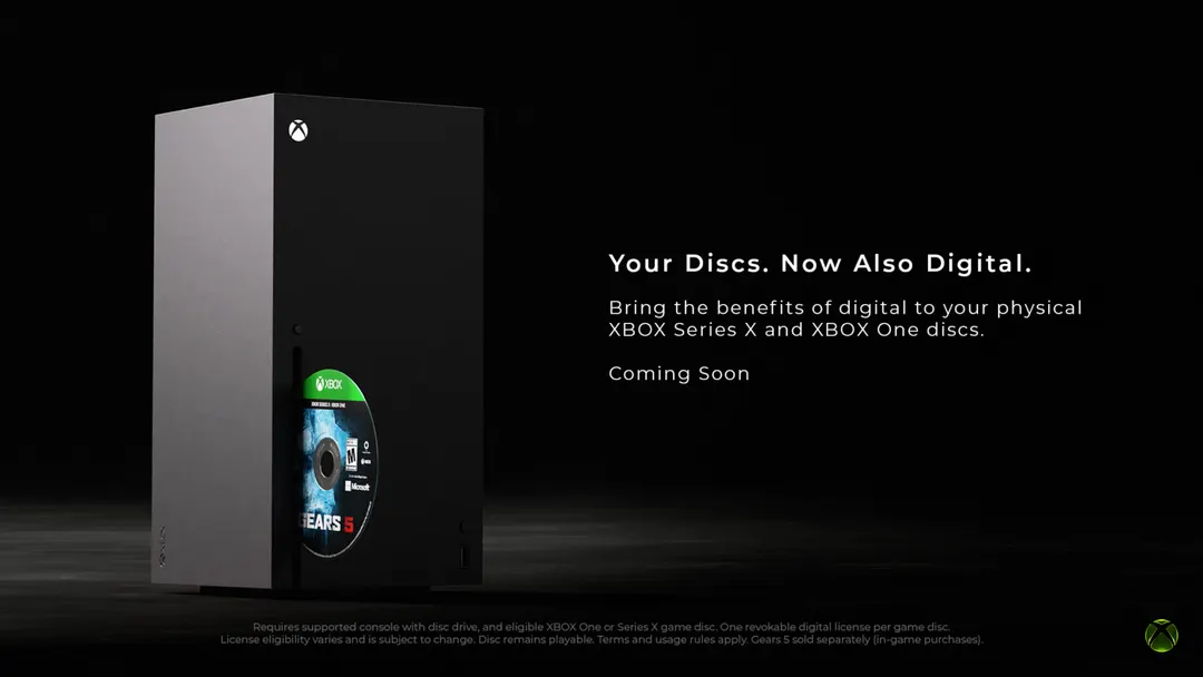 Microsoft открыла конвертацию дисков Xbox в цифровые лицензии для всех