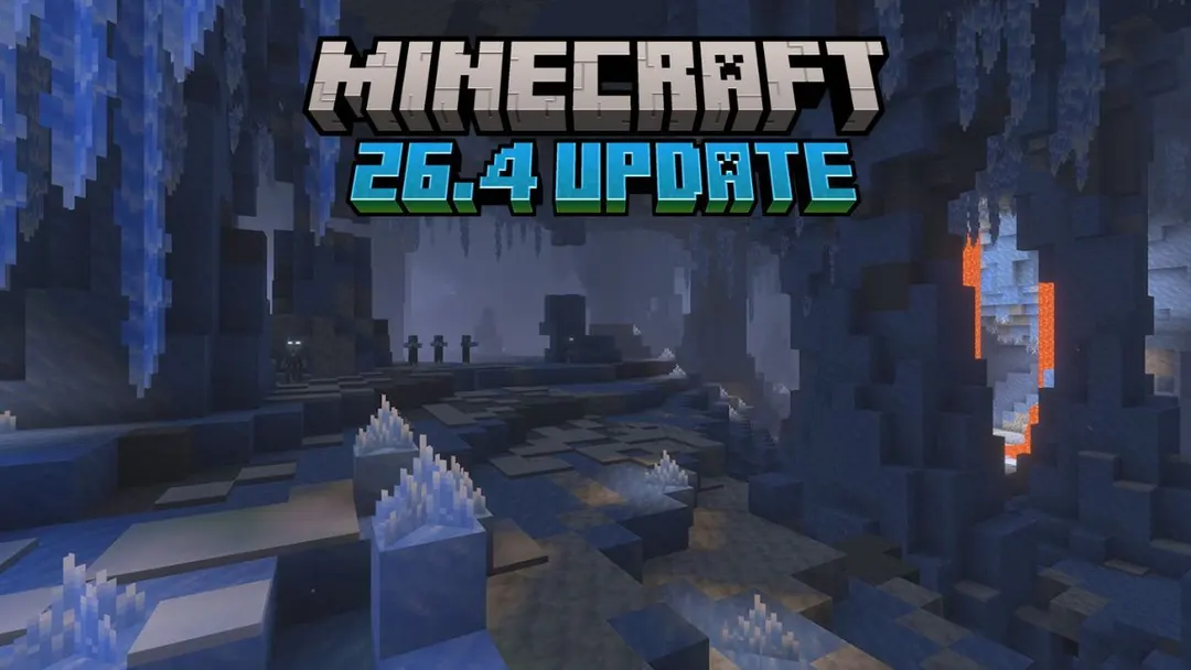 Minecraft 26.4: зимнее обновление с ледяными пещерами выйдет около 15 декабря