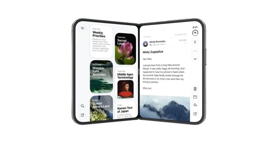 Apple: у iPhone Duo съёмный слой экрана для борьбы со складкой