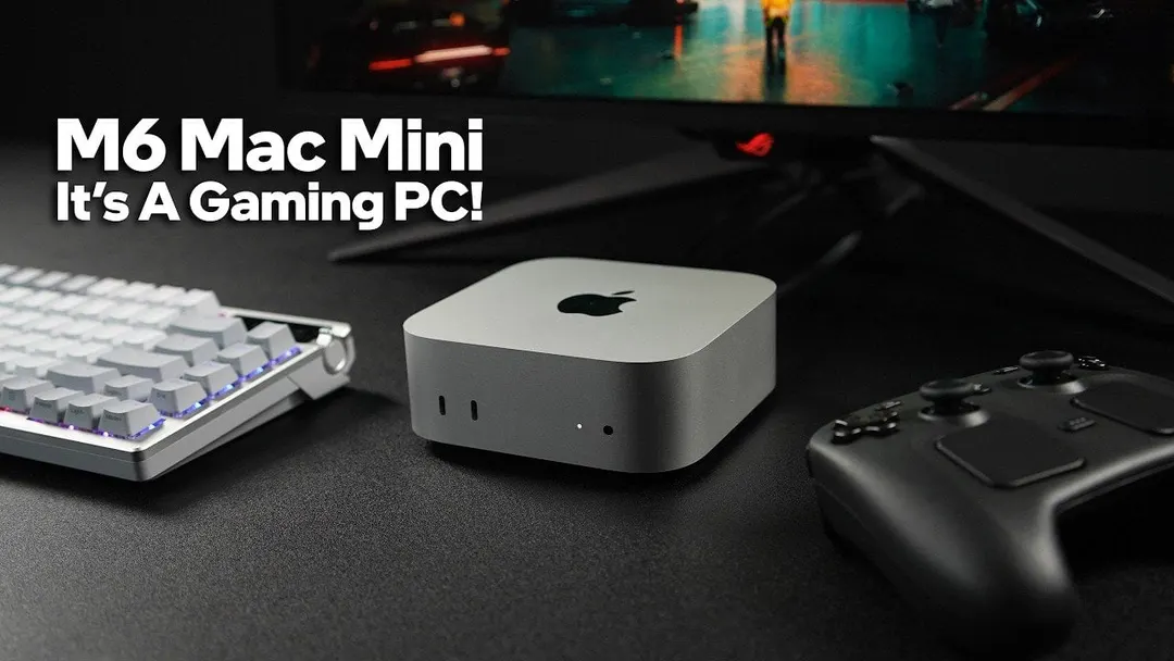 M6 Mac Mini выдаёт 60 FPS в Cyberpunk 2077 при 1080p