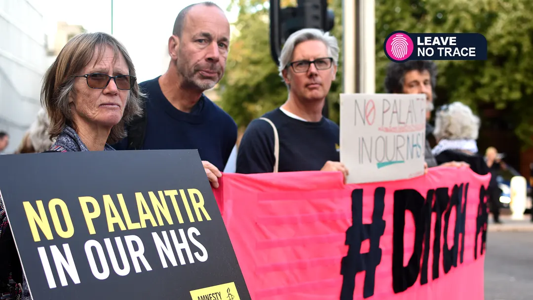 В Британии прошли протесты против контракта Palantir с NHS на £330 млн