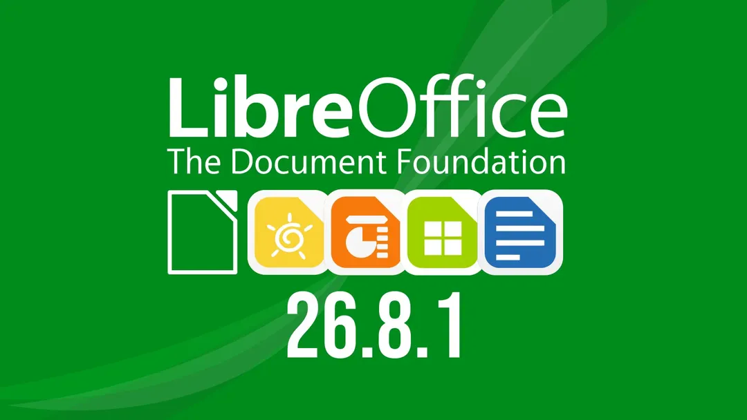LibreOffice 26.8.1: более 40 исправлений, включая совместимость с Office