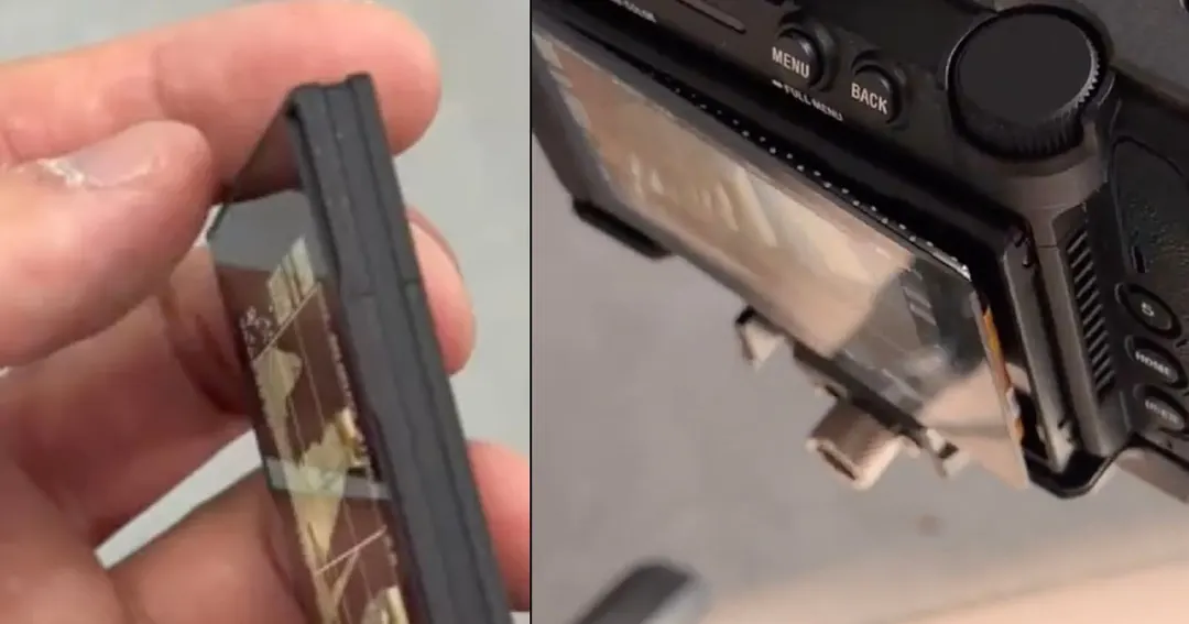 Задержка Sony FX5 может быть связана с проблемой заднего LCD