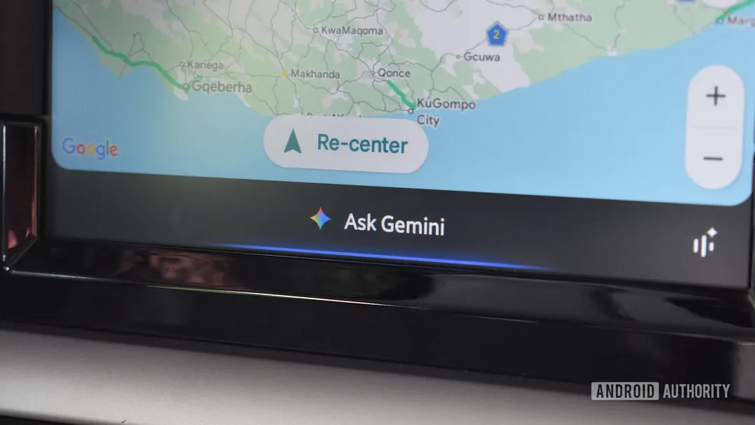 Gemini перестал отвечать на вопросы в Android Auto